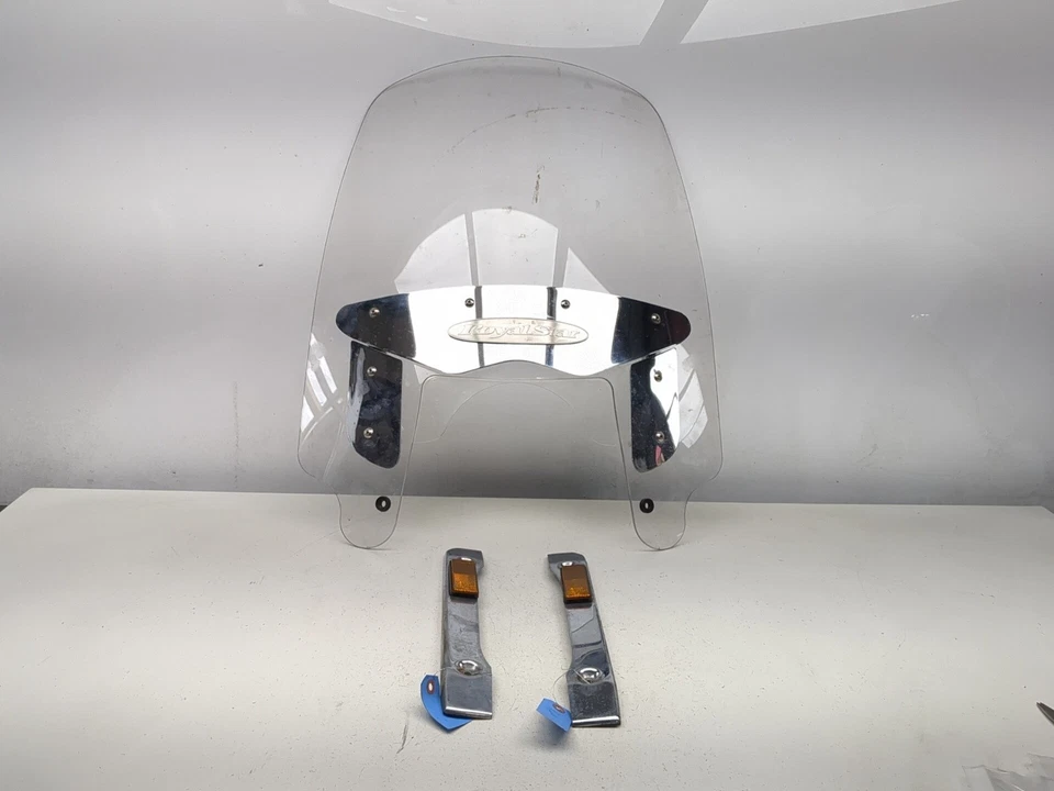 97-09 雅马哈 Royal Star Tour 豪华 XVZ1300LT 挡风玻璃挡风玻璃带支架 — 第 1/4 张图片