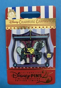 Disney Disneyland Charming Carousels Haunted Mansion Carousel Pin LE Brand New - Picture 1 of 4
