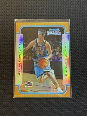 2003-04 Bowman Rookies & Stars Rookies Jason Kapono #125 Chrome (RC) Gold /50 - Image 1 of 2