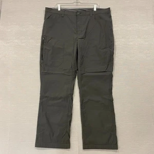 Eddie Bauer Tech Pants Mens 40 x 30" Gray Fleece Lined Water Repellent Insulated - Bild 1 von 18