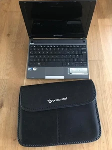 Notebook Packard Bell Dot S PAV80 - Black,  battery working, NO power supply - Picture 1 of 20