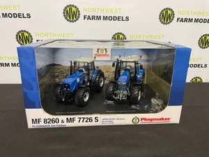 UNIVERSAL HOBBIES 7123 1:32 SCALE MASSEY FERGUSON 7726S PLOGMAKER LIMITED - Picture 1 of 3