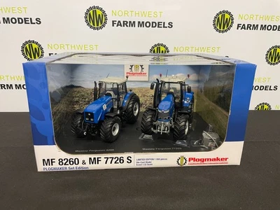 UNIVERSAL HOBBIES 7123 1:32 SCALE MASSEY FERGUSON 7726S PLOGMAKER LIMITED - Image 1 of 3