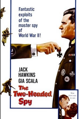 Two-Headed Spy 1958 Colorized Public Domain DVD Richard Basehart, Steve Forrest - Image 1 of 3