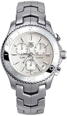 Tag Heuer Link CJ1111.BA0576 42mm Silver Dial Stainless Steel Men's Quartz Watch - Image 1 of 4