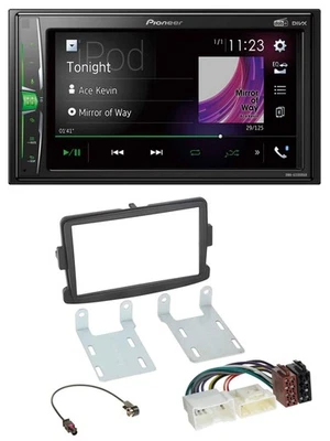 Pioneer 2DIN MP3 DAB USB Bluetooth Autoradio für Dacia Sandero Opel Vivaro Renau - Bild 1 von 4