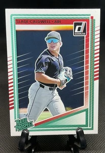 2025 Donruss Rated Prospect #112 Slade Caldwell - Arizona Diamondbacks - Picture 1 of 3