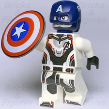 Marvel Super Heroes LEGO® Captain America Avengers Suit Minifigure 76123 Endgame