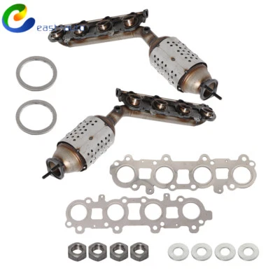 For Toyota 4Runner 2005-2009 4.7L LH+RH Exhaust Manifold Catalytic Converter - Image 1 of 4
