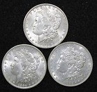 Lot of 3 *High Value* Bu Morgan Silver Dollars - Each 1904 or Earlier!