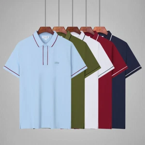New Classic Lacoste Men's 𝐏𝐨𝐥𝐨 Short Sleeve Regular Shirt - Picture 1 of 23