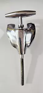 Gretsch Bass Drum Tension Rod/Claw Round Badge Chrome Vintage RB 3 3/4" 60s - Picture 1 of 7