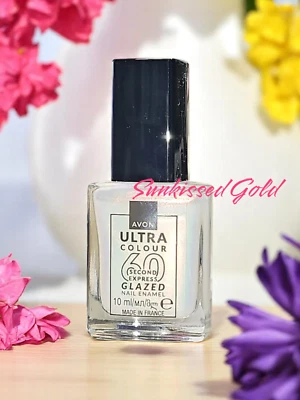 Avon ULTRA COLOUR EXPRESS GLAZED EXPRESS 💅 NAGELLACK Sunkissed Gold Neuheit - Bild 1 von 4