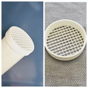 New All Plastic PVC Pipe Mesh Vent Cap, Various Sizes, Fits on Outside of Pipe - Picture 1 of 14