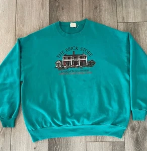 Vintage THE BRICK STORE General Store Bath New Hampshire Crewneck Sweatshirt XL - Picture 1 of 3