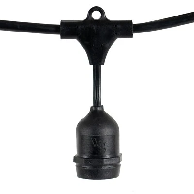 Cuerda ligera de patio de alta resistencia SJTW E26 grado comercial con gotas suspendidas Foto 1 de 4