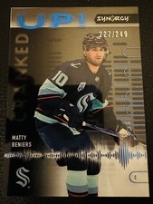 2022-23 Upper Deck Synergy - Cranked Up Blue #CU-BE Matty Beniers 227/249 (RC)