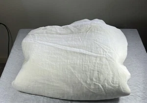 Brooklinen Cali King/King Washed 100% Belgian Linen Duvet in Cream $339 - Picture 1 of 3
