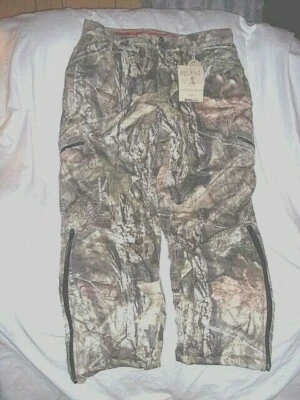 Mens 3X Mossy Oak Camo Rain Pants Cold Weather Pants Insulated Hunting Pants  - Image 1 of 4