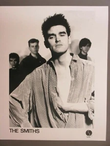 Smiths black & white 8X10 glossy promo photo Morrissey ! - Picture 1 of 1