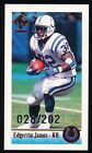 Edgerrin James 2000 Pacific Private Stock Ps2000 Rookies Mini 028/202 *Colts*