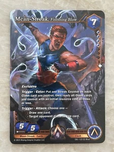 Alpha Clash TCG Mean Streak Finishing Blow Year Dragon (Non Foil) DB1-123 Epic - Picture 1 of 3
