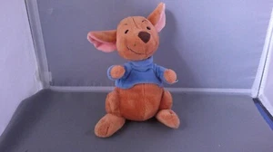 Disney Store Exclusive Roo Plush Kangaroo Winnie the Pooh Blue Shirt 12” Retired - Picture 1 of 5