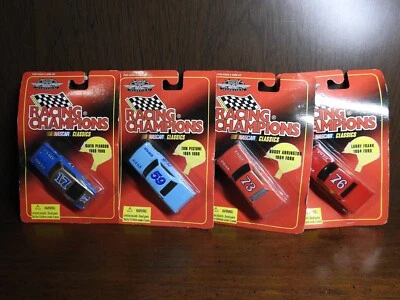 Комплект из 4 1960-х гоночных чемпионов NASCAR Dodge Classics нераспечатанный в коробке - Изображение 1 из 4