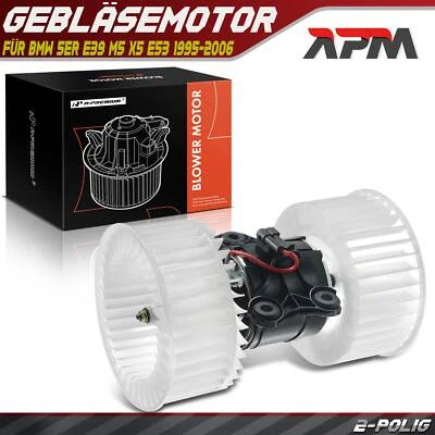 Gebläsemotor Innenraumgebläse 396W für BMW 5er Touring E39 X5 E53 520i 525i 530i - Bild 1 von 4