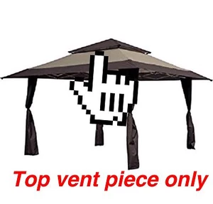 Neue schwarze Pagode Baldachin Top Lüftungsstück nur - Bild 1 von 2