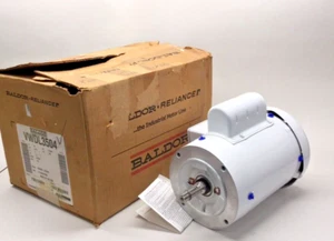 Baldor VWDL3504 Motor Washdown Duty 1ph 1/2hp 115/230V 1725rpm 35S583-0154G1 - Picture 1 of 6