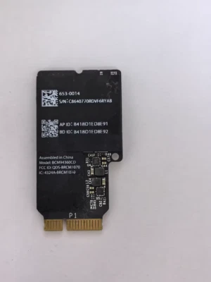 BCM94360CD Para Apple iMac A1418 A1419 Aeropuerto AC Gigabit Tarjeta WIFI + Bluetooth 4.0 Foto 1 de 3