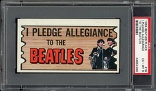 1964 Beatles Plaks #19 I Pledge Allegiance To The Beatles PSA 6