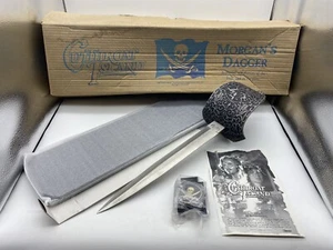 Morgan’s Dagger W/ Holder Cutthroat Island Film Prop Replica 1996 NOS - Picture 1 of 9