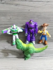 Toy Story Imaginext & Others 3.5" Action Figures Set Of 4 - Picture 1 of 6