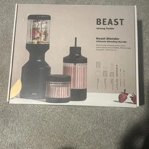 NIB New BEAST Carbon Black BLENDER Ultimate Blending Bundle B10-BK-WM 14 Piece - Picture 1 of 1