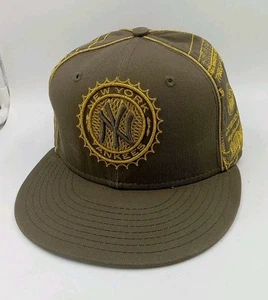 New Era New York Yankees Baseball Cap Money 5950 Fitted Hat Size 7 1/4 - Picture 1 of 11