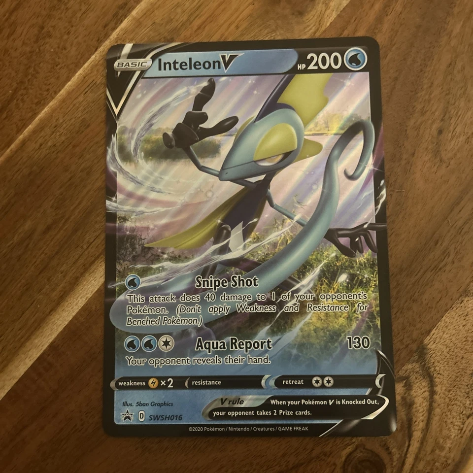 Inteleon V SWSH016 Jumbo Cards Holo - Image 1 of 2