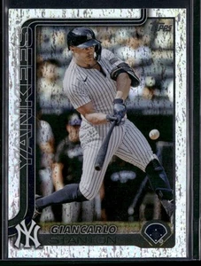 2025 Topps #262 Giancarlo Stanton Sandglitter New York Yankees - Imagen 1 de 2