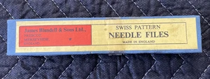 James Blundell & Sons Ltd Needle File Round Handle Cut0 Made in England Lot Of 9 - Picture 1 of 4