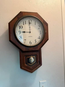 Hermoso Reloj de Pared Huelga Eléctrica Seth Thomas RARO De Colección, Casa Escolar... - Imagen 1 de 2