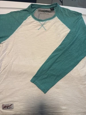 Camisa de manga larga estilo béisbol talla XL Lions Crest inglesa de lavandería para hombre Foto 1 de 4