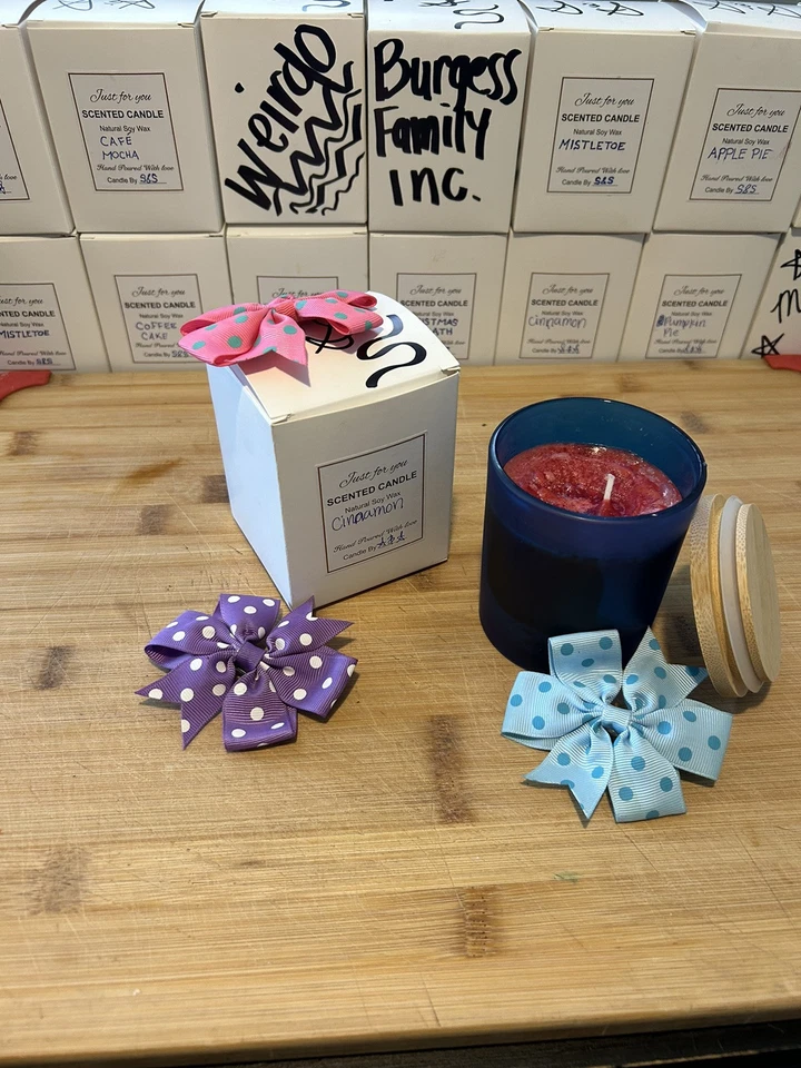 Handmade Candles to Light Up Your Space – Crafted with Love Just for You! ✨🕯️ - Image 1 of 1