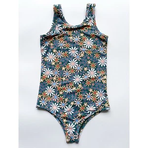 NWOT Alice & Ames Girl's Floral One Piece Swimsuit Size 10 - Picture 1 of 4