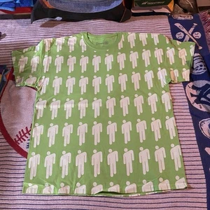 Impresión completa Billie Eilish x Takashi Murakami AOP talla XL ¡MUY RARA!! - Imagen 1 de 4