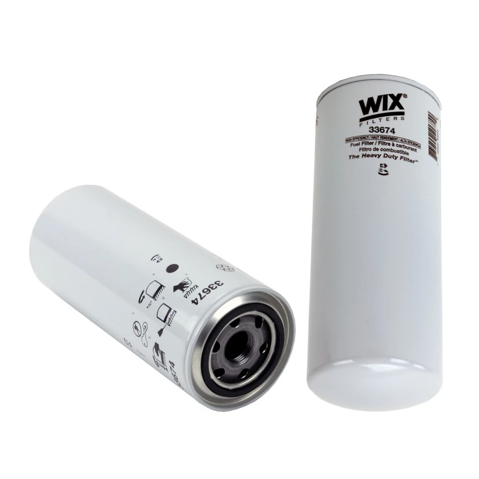 33674 WIX Fuel Filter Gas for International Harvester 8200 9200 SBA 9300 9400 CL - Image 1 of 1