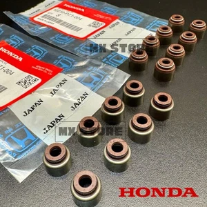 GENUINE OEM HONDA ACURA VALVE STEM SEAL SET 16 PIECES B16 B17 B18 D16 H22 K20 - Picture 1 of 8