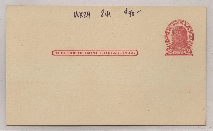 США - новый почтовый канцелярские товары лот # 45 - Изображение 1 из 1