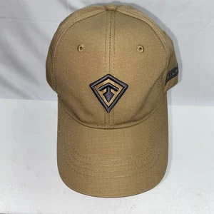First Tactical Tan Strapback Adjustable Baseball Cap Hat Embroidered - Picture 1 of 8