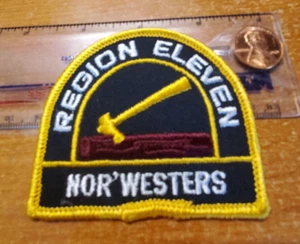 BSA . Region 11 patch, plastic backing 1980's {ww} - Picture 1 of 2